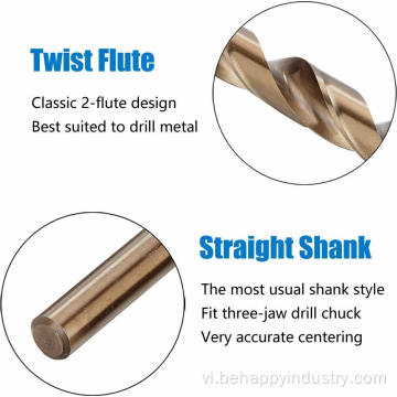 Cobalt Steel Twist Sprain Bit Set gồm 5 %